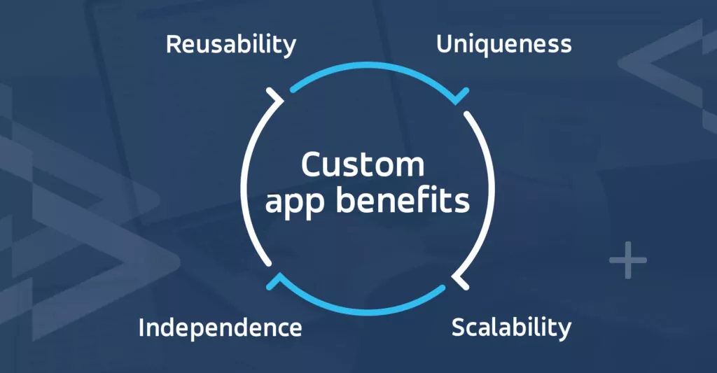 custom web application custom web app benefits