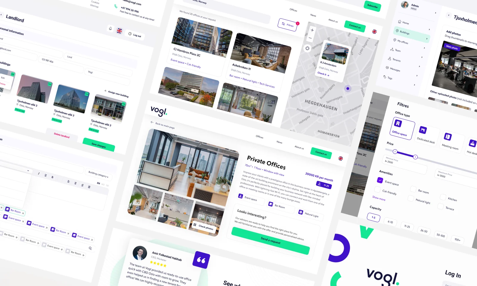 Vogl.com A Global Marketplace for Renting Offices